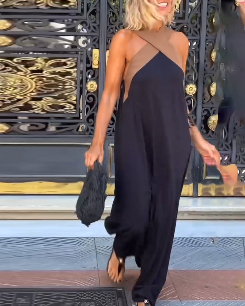 Nicole – Stilvolles Kleid mit Crossover-Ausschnitt