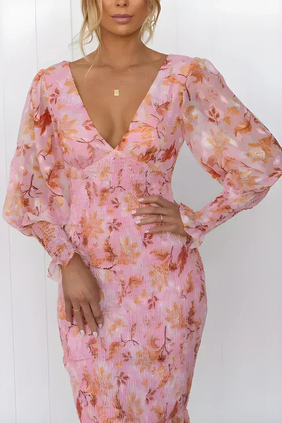 Amara | Atemberaubendes Blumenkleid