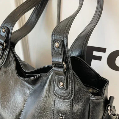 NOEMIE™ - Classic Leather Tote Bag