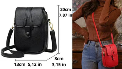 Sofie® | Elegante Leder Mini Tasche