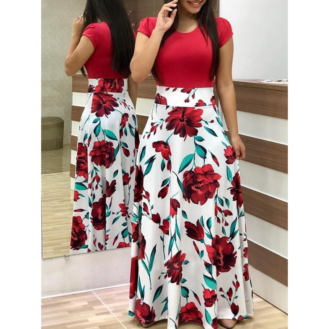 Allyson™ | Elegant Floral Dress