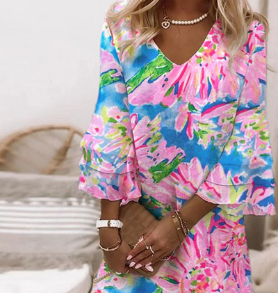 Elora™ | Blush Bell Dress