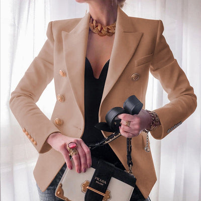 Sarvella™ | Double-Breasted Blazer