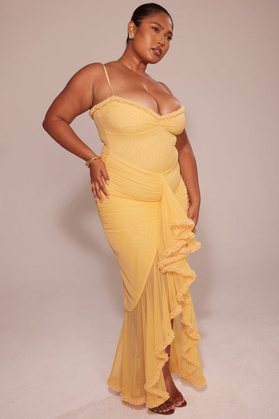 Gabbi - Ruffled Maxi Dress