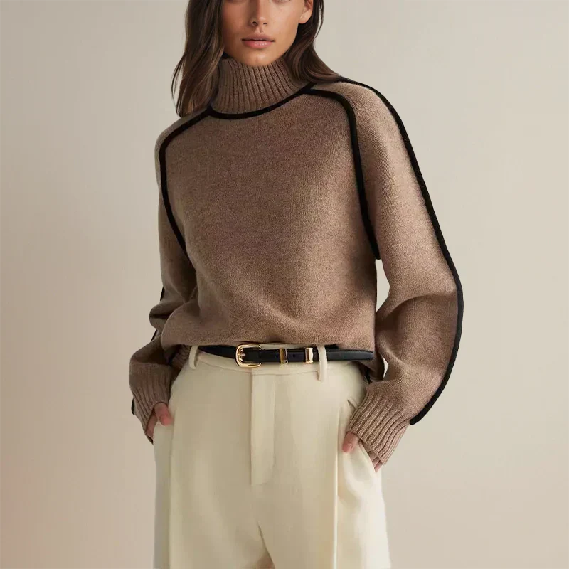 Amanda™ | Stylish turtleneck with timeless class