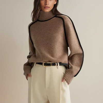 Amanda™ | Stylish turtleneck with timeless class