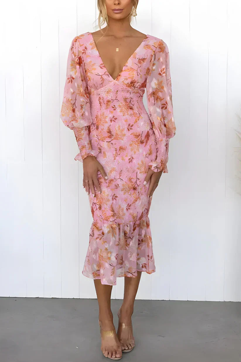 Amara | Atemberaubendes Blumenkleid