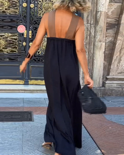 Nicole – Stilvolles Kleid mit Crossover-Ausschnitt