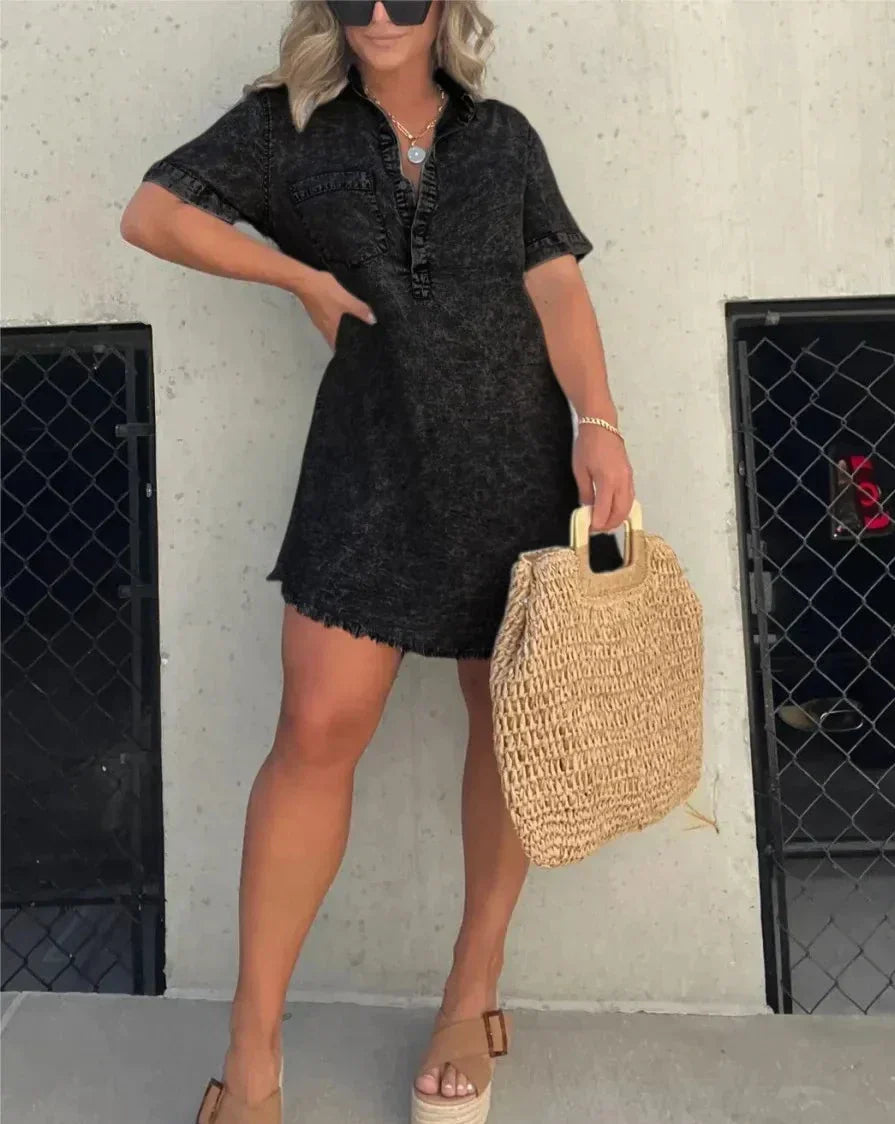 Mira™ | Relaxed Cotton Dress