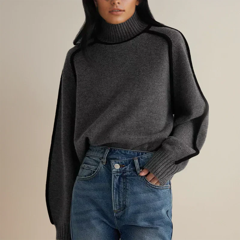 Amanda™ | Stylish turtleneck with timeless class