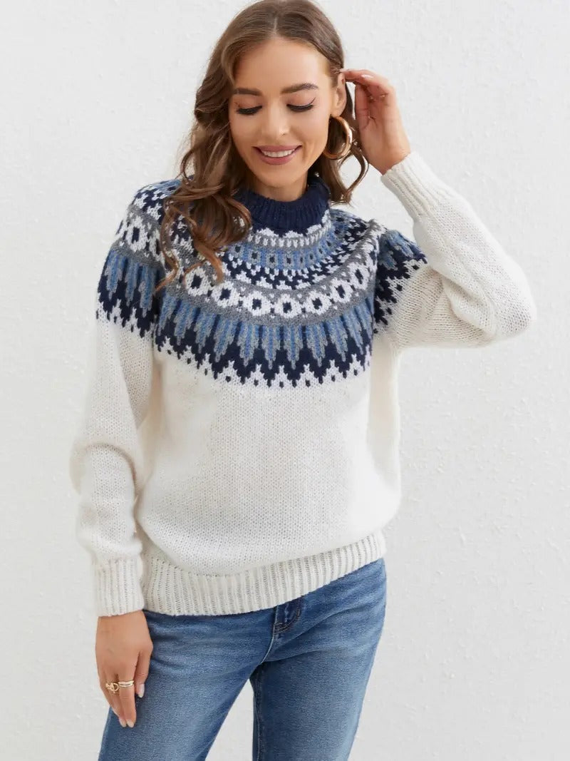Eleanor - Vintage Fair Isle Pullover