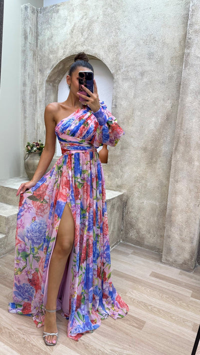 Mckenna | Atemberaubendes fließendes Kleid 