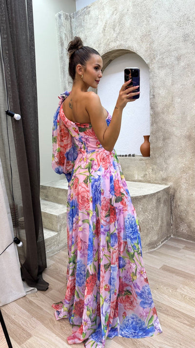 Mckenna | Atemberaubendes fließendes Kleid 