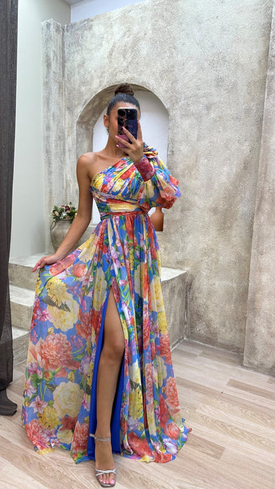 Mckenna | Atemberaubendes fließendes Kleid 