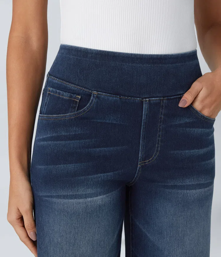 SOLÈNE™ – Relaxed-Fit-Jeans mit weitem Bein
