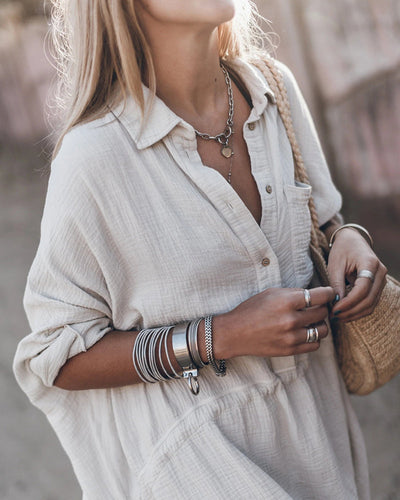 Rachel™ | Elegant Shirt Dress