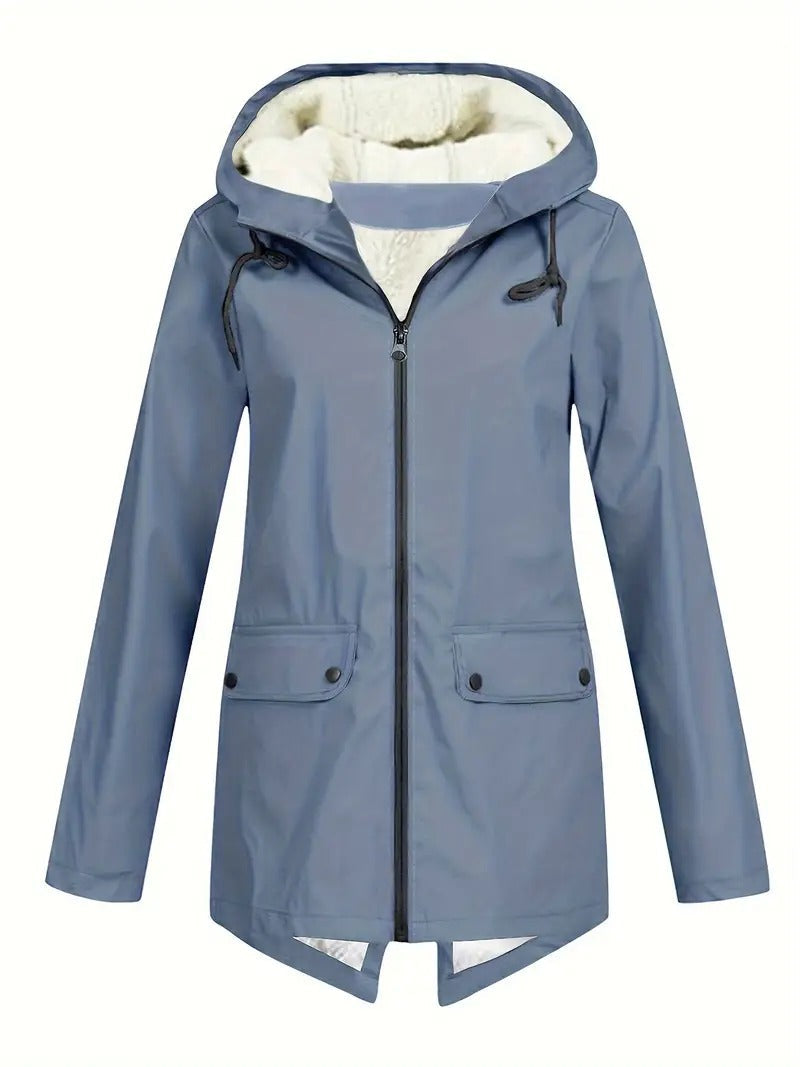 AMELIA™ | Weicher Fleece-Kapuzenpullover mit Reißverschluss 