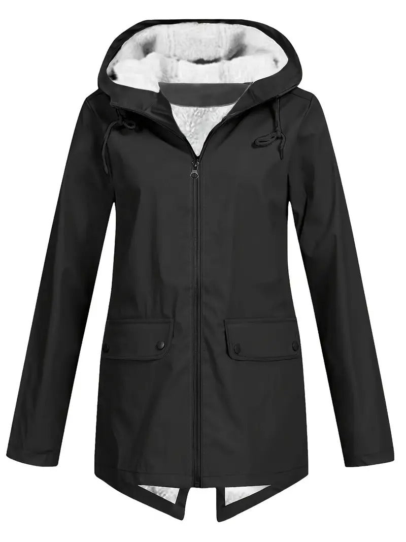 AMELIA™ | Weicher Fleece-Kapuzenpullover mit Reißverschluss 