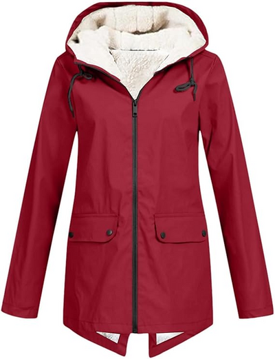 AMELIA™ | Weicher Fleece-Kapuzenpullover mit Reißverschluss 