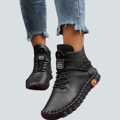 Outdoor™ - Premium Comfort Leather Sneaker Boots