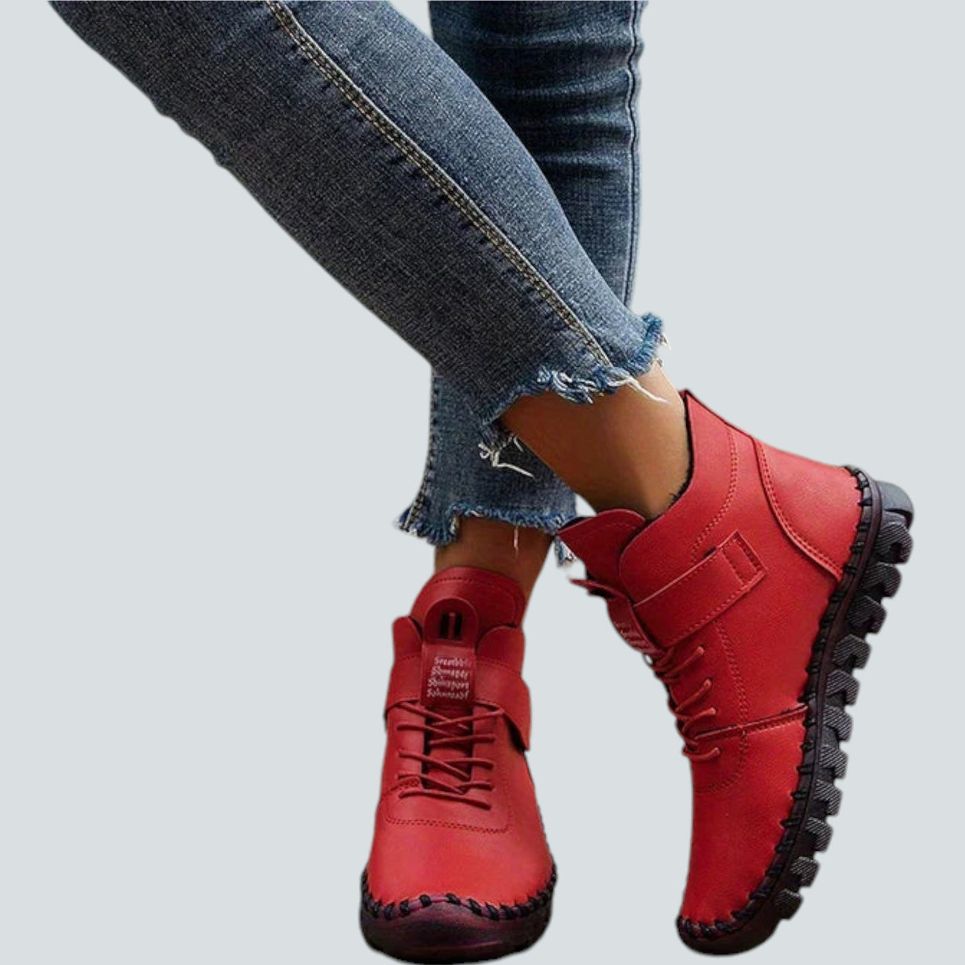 Outdoor™ - Premium Comfort Leather Sneaker Boots