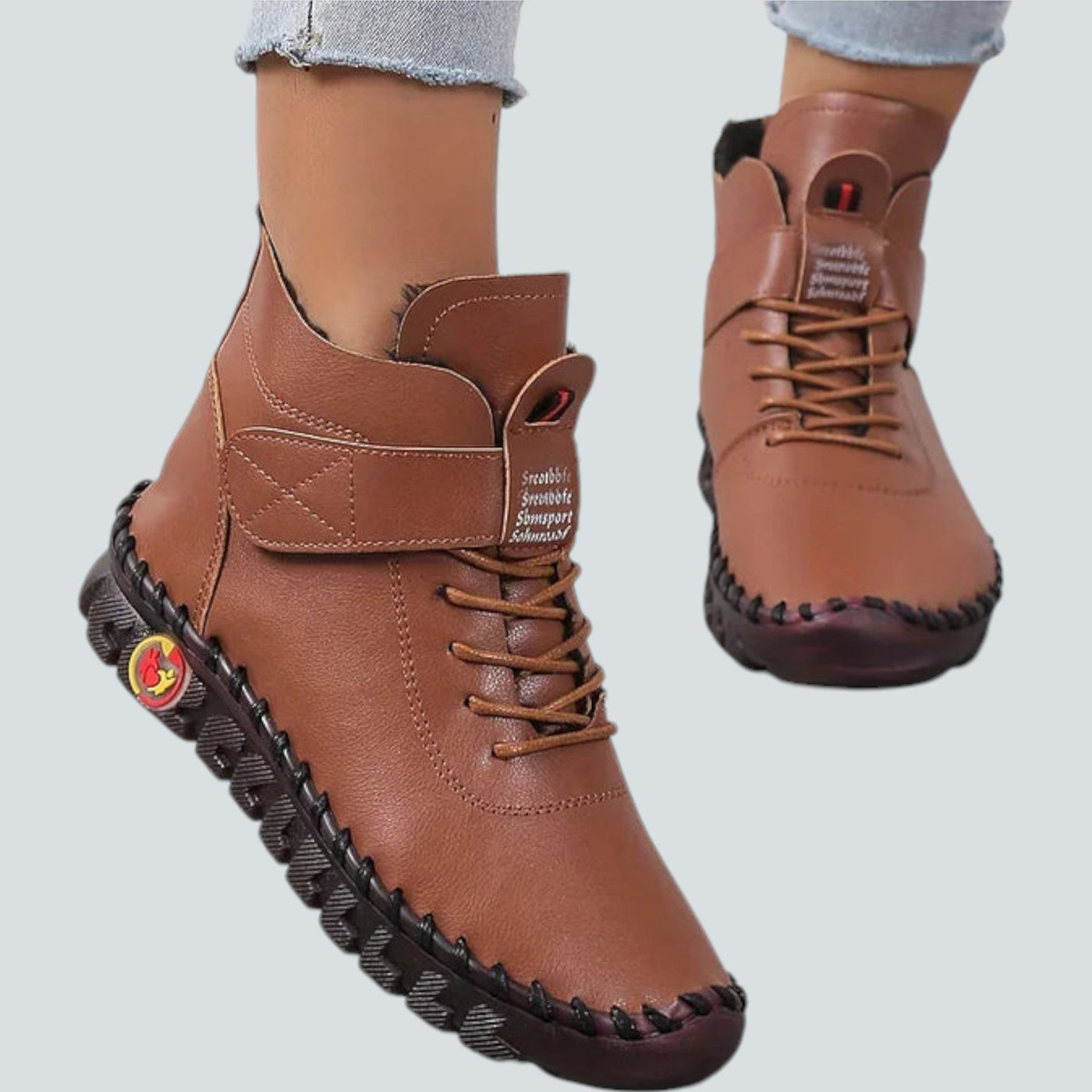 Outdoor™ - Premium Comfort Leather Sneaker Boots