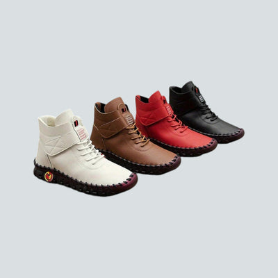 Outdoor™ - Premium Comfort Leather Sneaker Boots