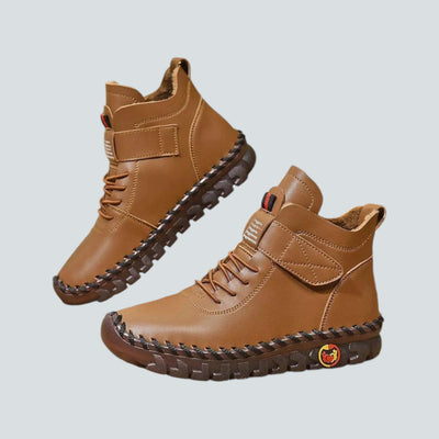 Outdoor™ - Premium Comfort Leather Sneaker Boots