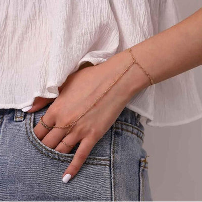 MYLENE™ – Zierliches Handkettenarmband 