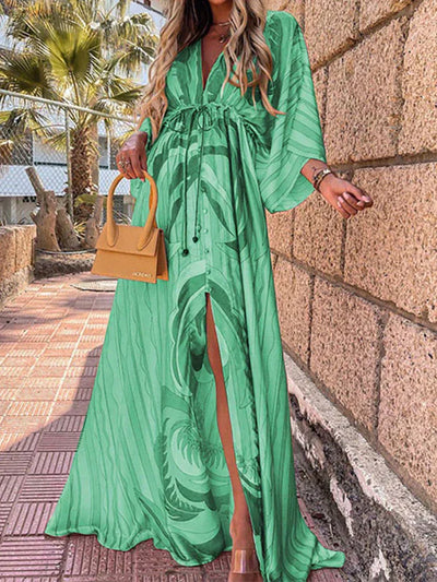 Nora – Stilvolles buntes Kleid