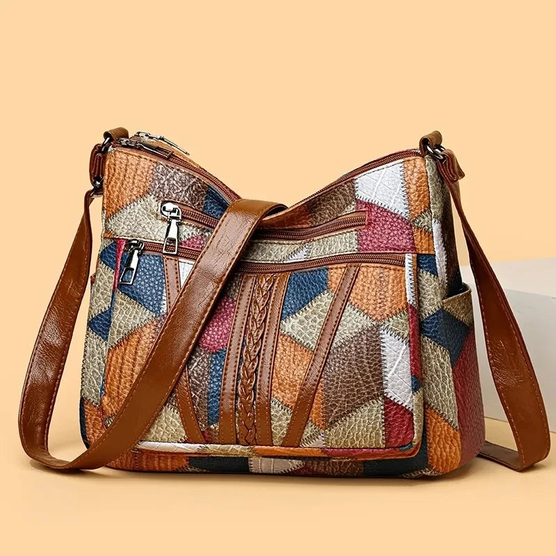 ROSELINE™ – Schicke Vintage-Ledertasche 
