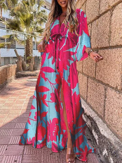 Nora – Stilvolles buntes Kleid