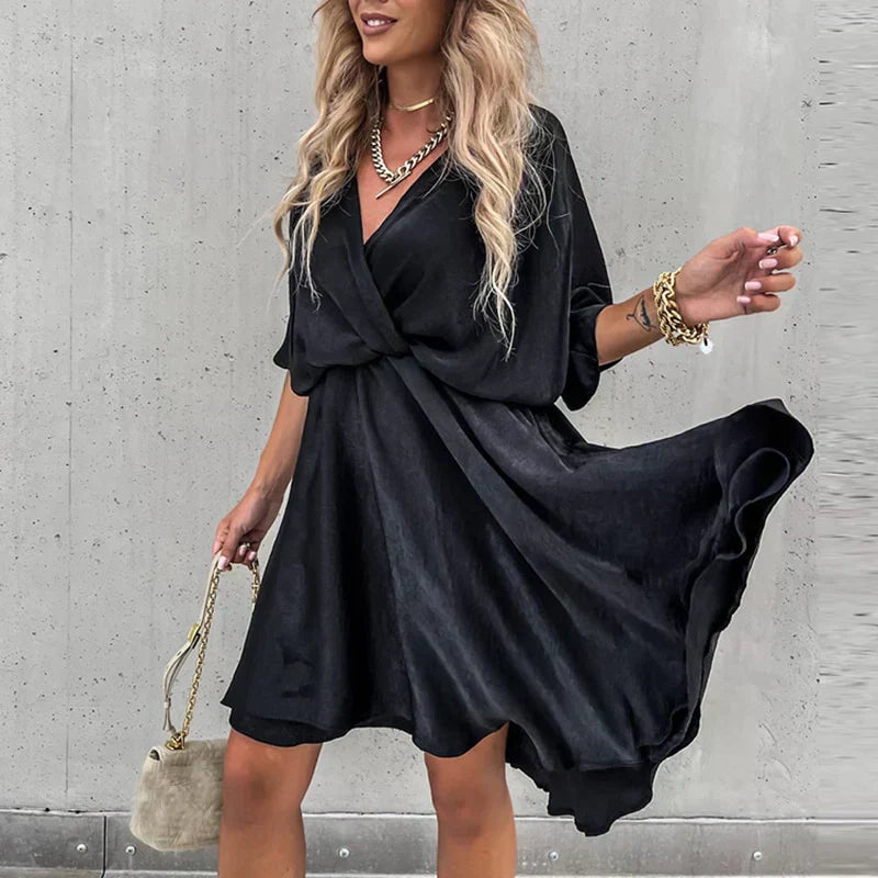 Lennon – Schickes Sommer-Minikleid mit hoher Taille