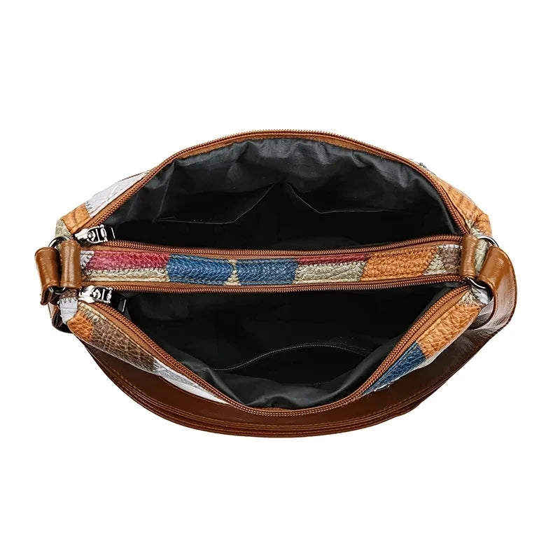 ROSELINE™ – Schicke Vintage-Ledertasche 
