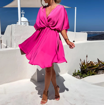 Lennon – Schickes Sommer-Minikleid mit hoher Taille