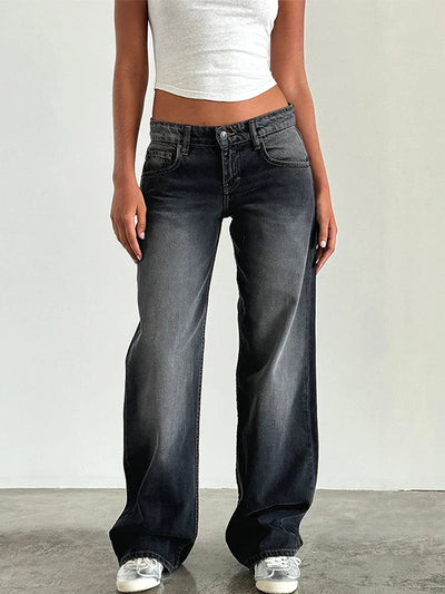 SYLVAINE™ – Lässige Baggy-Jeans im Vintage-Stil 