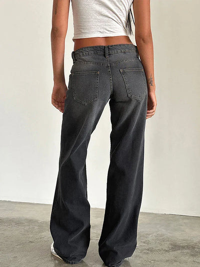 SYLVAINE™ – Lässige Baggy-Jeans im Vintage-Stil 