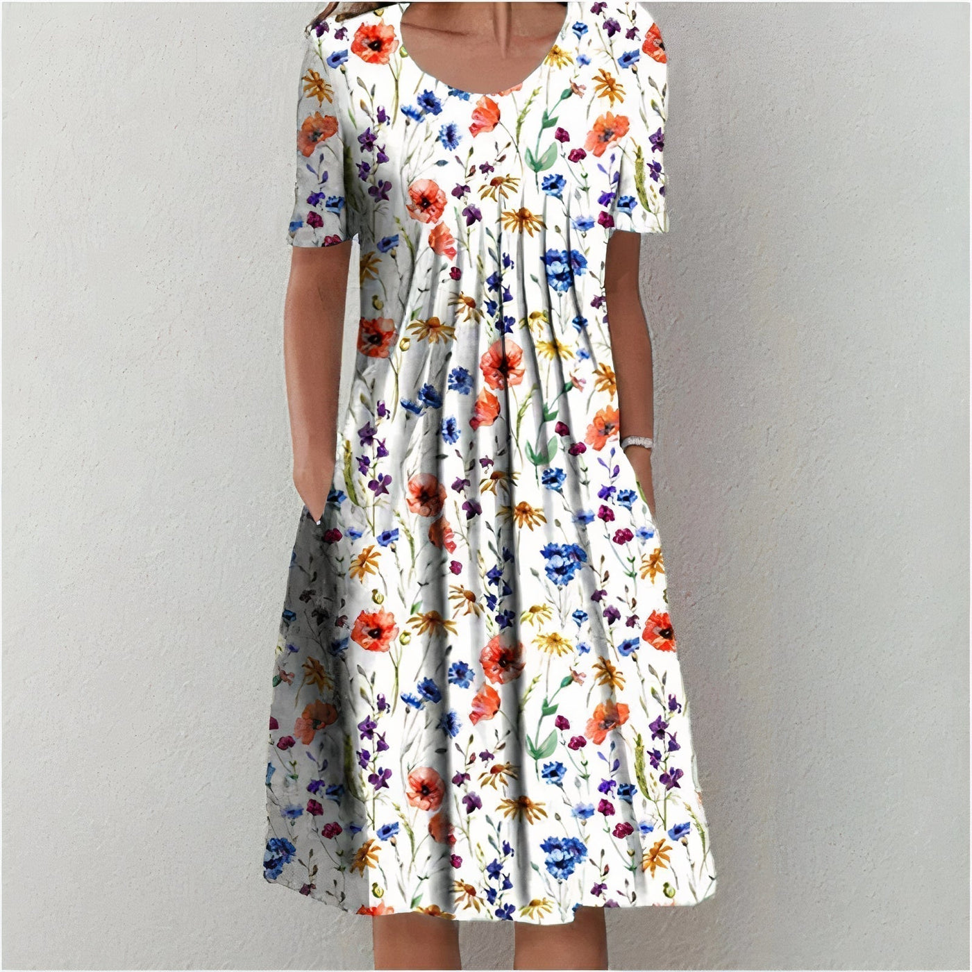 Leilani – Summer Bloom Rüschen-Partykleid