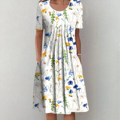 Leilani – Summer Bloom Rüschen-Partykleid