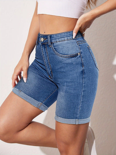 RAPHAELLE™ - Bermuda-Jeansshorts mit Stretch-Passform