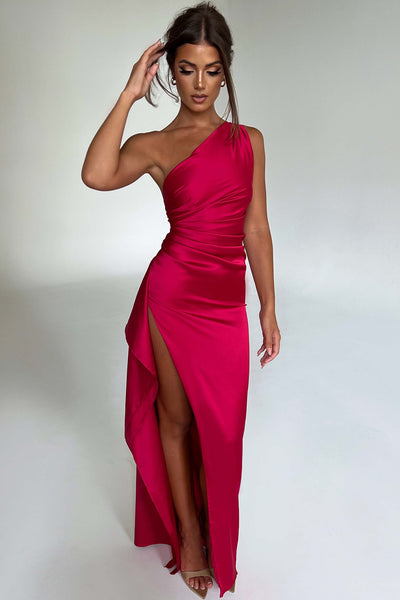 Emberly - One-Shoulder Maxi Dress