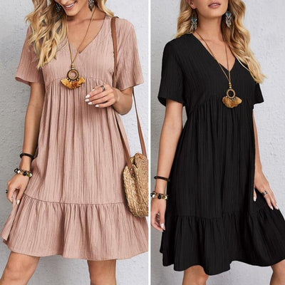 Cecilia™ |   Elegant Belly Cover Dress