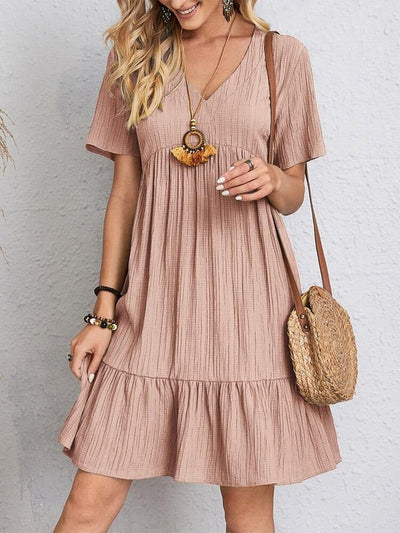 Cecilia™ |   Elegant Belly Cover Dress