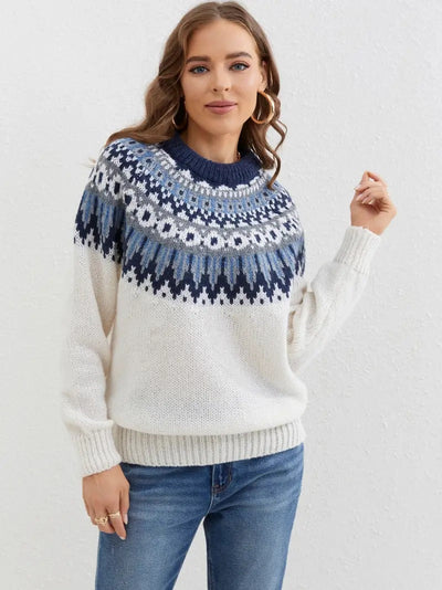 Eleanor - Vintage Fair Isle Pullover