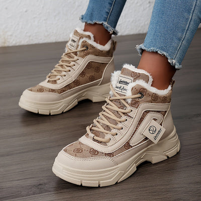 PLUSH™ chunky heeled granddaughter shoes