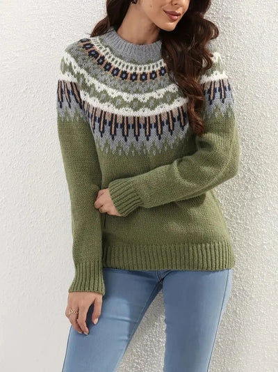 Eleanor - Vintage Fair Isle Pullover
