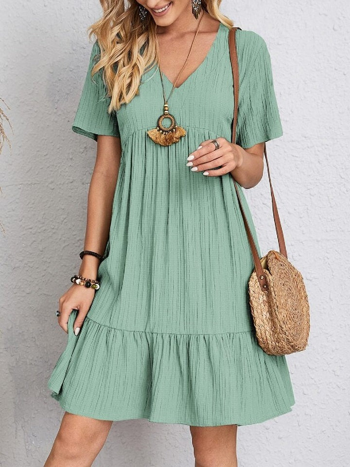 Cecilia™ |   Elegant Belly Cover Dress