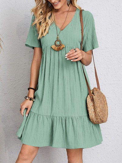 Cecilia™ |   Elegant Belly Cover Dress