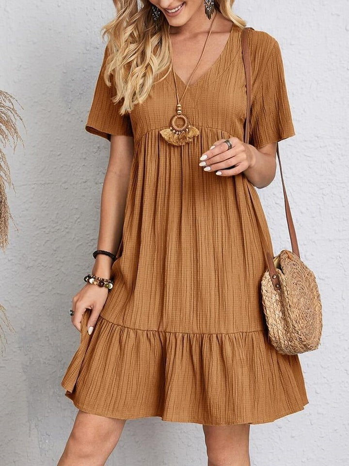 Cecilia™ |   Elegant Belly Cover Dress