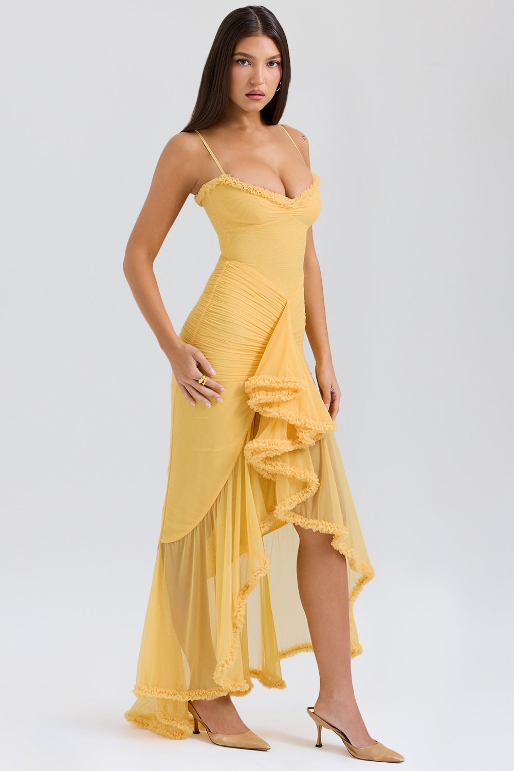 Gabbi - Ruffled Maxi Dress